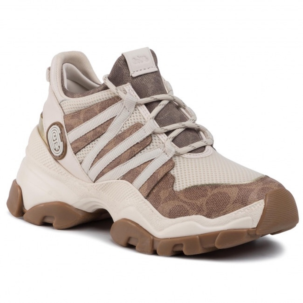 Coach C165 Runner Cc Mesh G4353 231756 Tan/Chalk